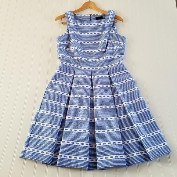 Just...Taylor Dresses & Skirts - Just... Taylor Size 8 Blue & White Stripe Dress